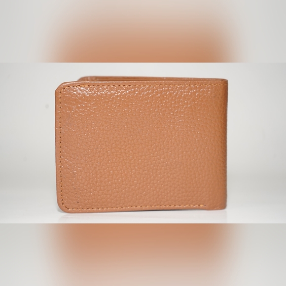 Genuine cow milled Brown  men wallet - Picture 7 of 11